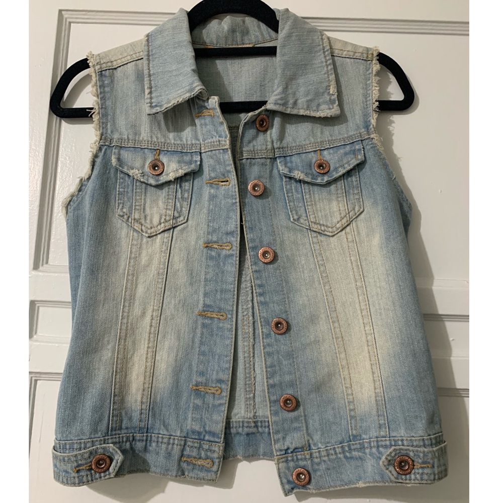 Light Denim Vest size S